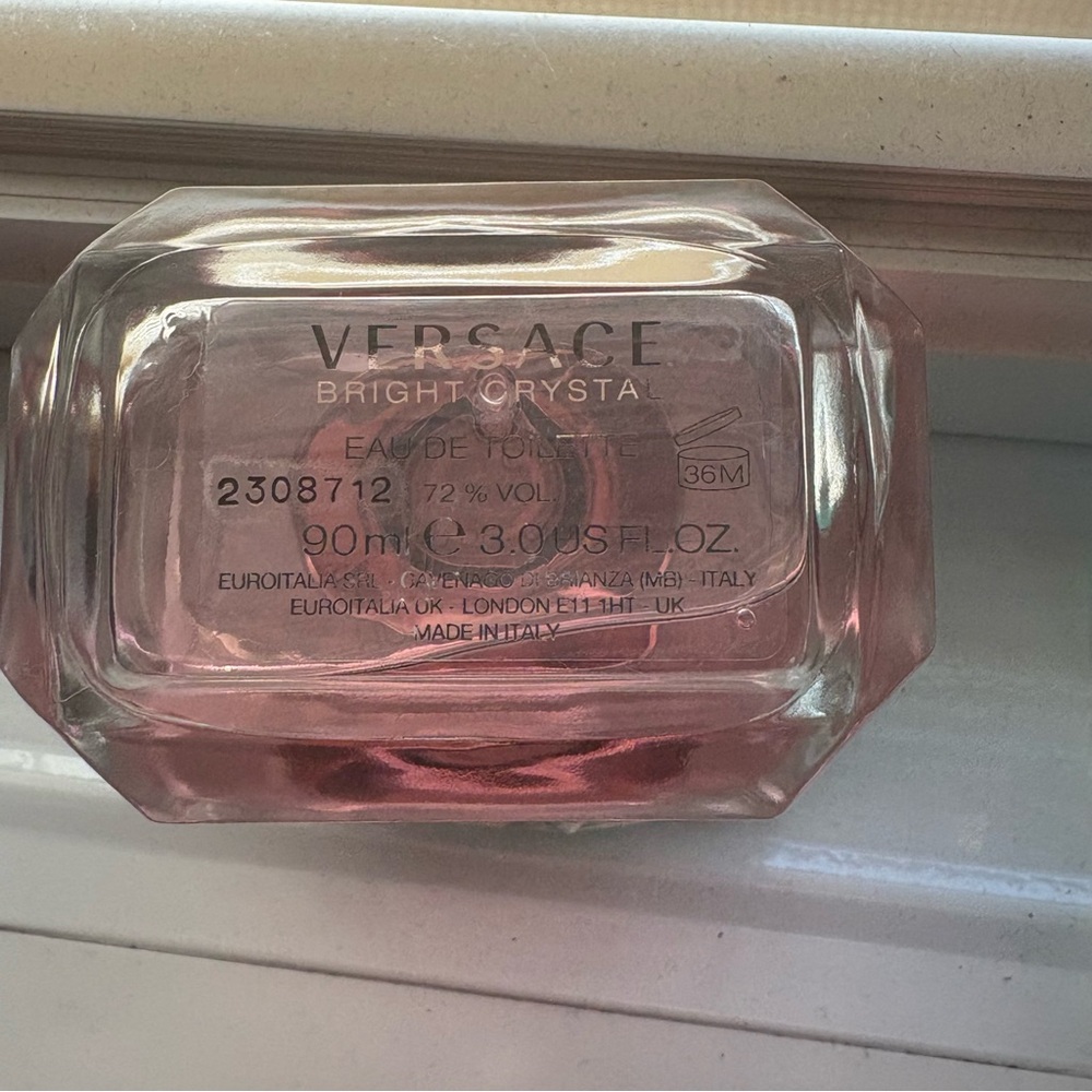 VERSACE BRIGHT CRYSTAL PINK EAU DE TOILETTE 90 ml - Picture 4 of 6